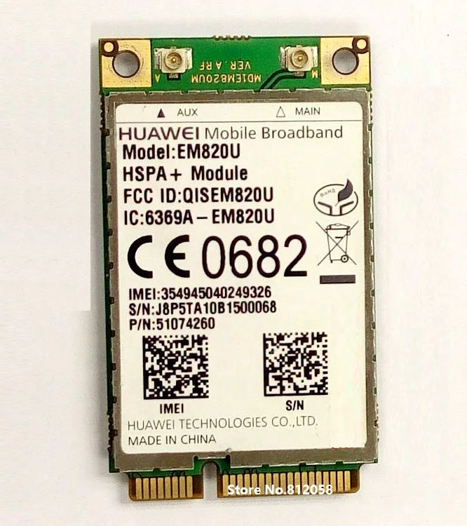 

Оптовая продажа, разблокированная сетевая карта HuaWei EM820U 3G, WCDMA, GSM, WWAN, HSPA, 21,6 МБ, Wlan-карта Mini PCI-E