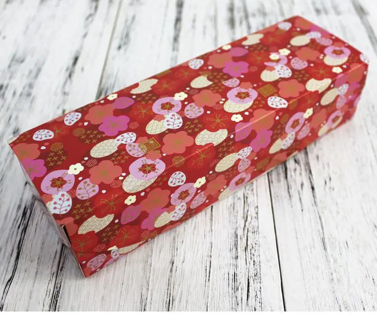 

1000pcs Romantic Cherry Blossom packing pineapple sugar egg yolk cakes biscuits box SN1610