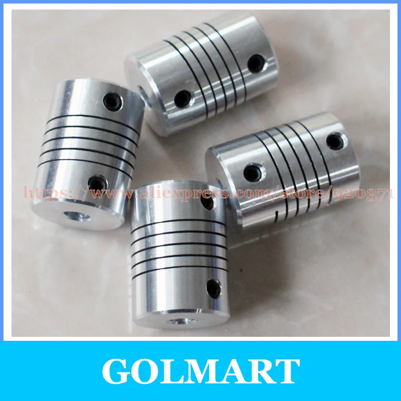 D18 * L25 Гибкая соединительная муфта 3/4/5/6/6.35/7/8/10 мм CNC мотора|coupler 5mm 8mm|coupler 5mmjaw shaft coupler