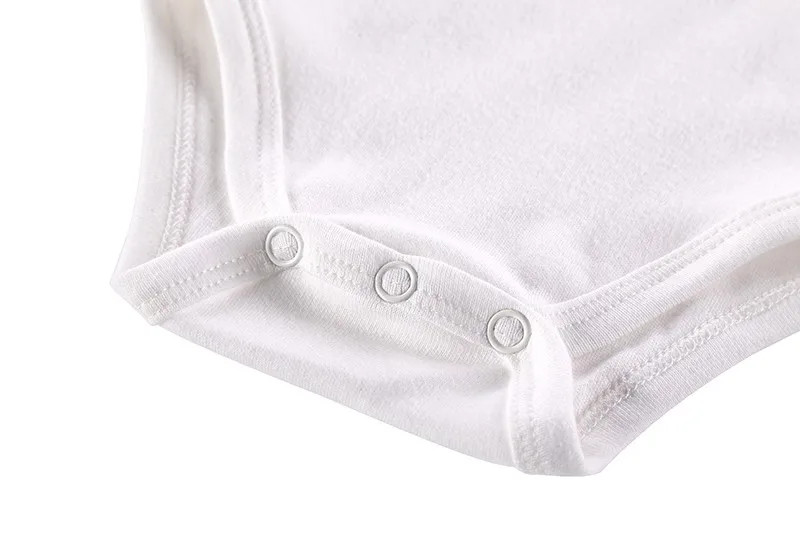 3 PCS tender Babies Boy Girl Brand Clothing Set 100% Cotton White Plain Underwear Long Sleeves Newborn baby bodysuit | Детская одежда и