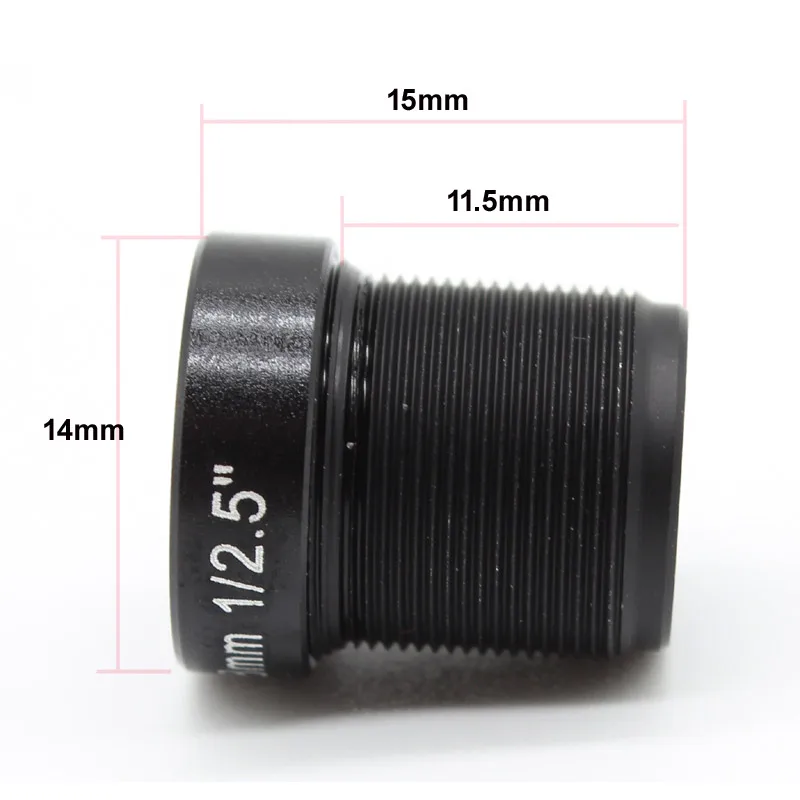 HD 3mp 2 8 мм объектив 1/2. 5 &quot140 градусов широкоугольный ИК плата cctv M12 MTV для