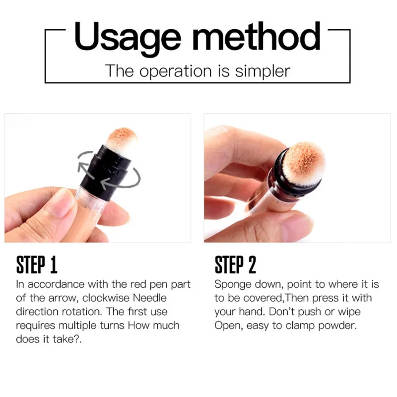 Camouflage Concealer Make Up Long Lasting Oil-control Dark Circles Corrector Makeup Waterproof Cushion Cosmetic | Красота и здоровье