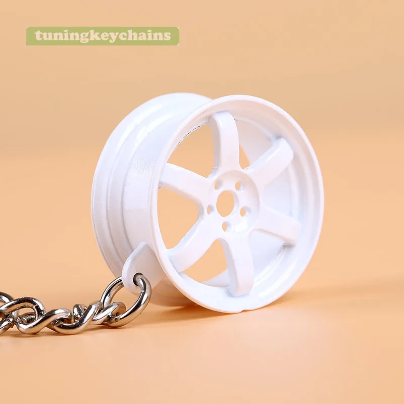 Металлический брелок для ключей Te37|tuning keychain|keychain tuningwheel rim keychain |