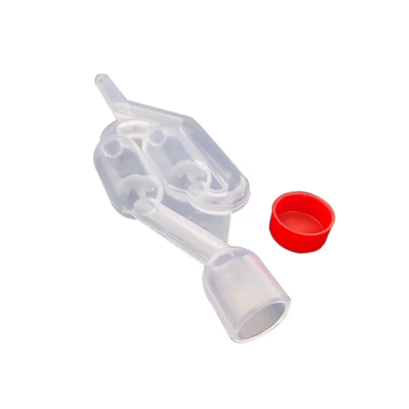 Plastic Creating one way Valve Exhaust Gas Water Sealed Valves Air Lock Moonshine Wine Fermentation Airlock Check | Дом и сад