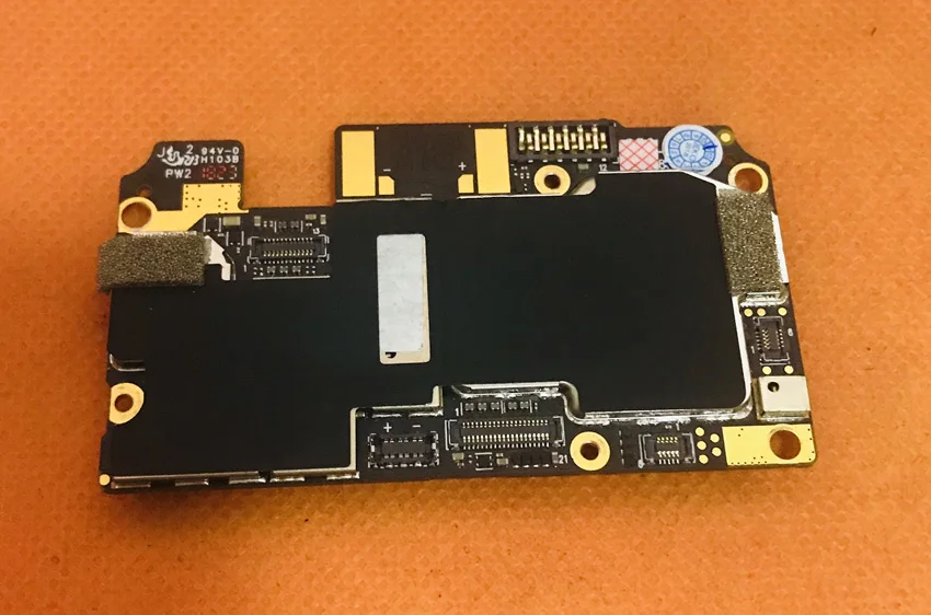 Б/у оригинальная материнская плата 4 Гб ОЗУ + 64 ПЗУ для Blackview BV9500 MT6763T Восьмиядерный