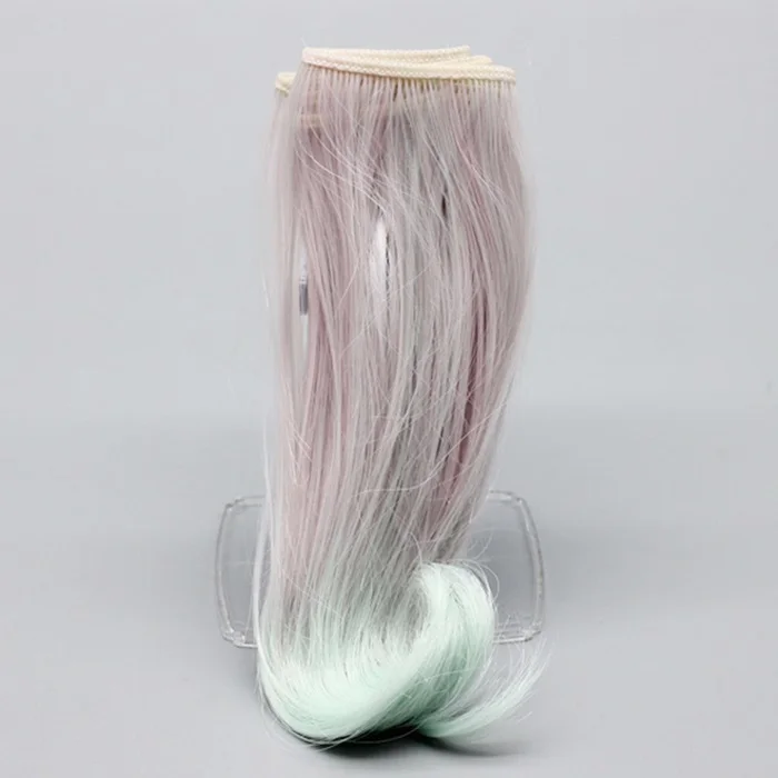 15 см высокая температура термостойкие волосы куклы для 1/3 1/4 1/6 BJD diy куклы парики с волнистыми волосами для куклы - Цвет: picture 3
