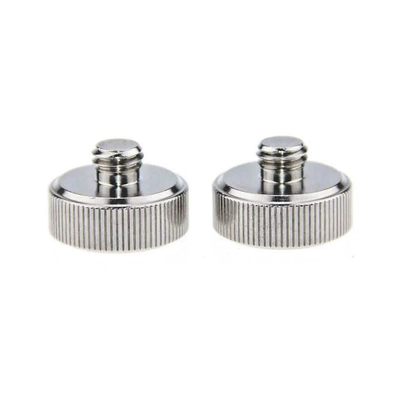 2 шт. винтовой адаптер с резьбой 1/4 дюйма на 3/8 дюйма|studio accessories|mini photo studiomale thread adapter