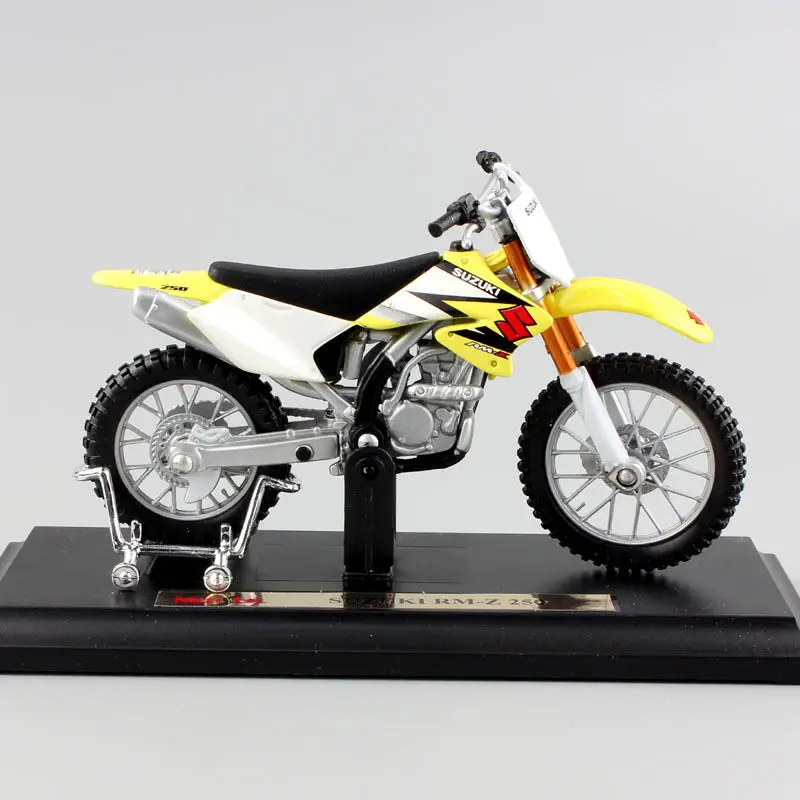 

Maisto 1:18 Suzuki RM-Z 250 MOTORCYCLE BIKE DIECAST MODEL TOY NEW IN BOX