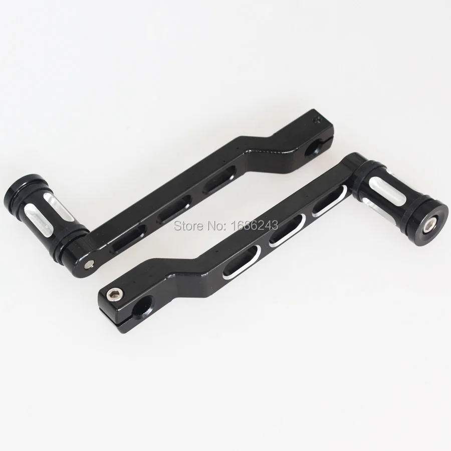 

New Edge Cut Heel Toe Shift Lever w/ Shifter Peg For Harley Touring Softail Road Glide Custom