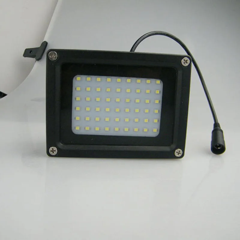 TAMPROAD Waterproof Outdoor Solar Floodlight 54 LED Spotlight Focused Flag Light with Hardware for Poles Wall Driveway | Лампы и