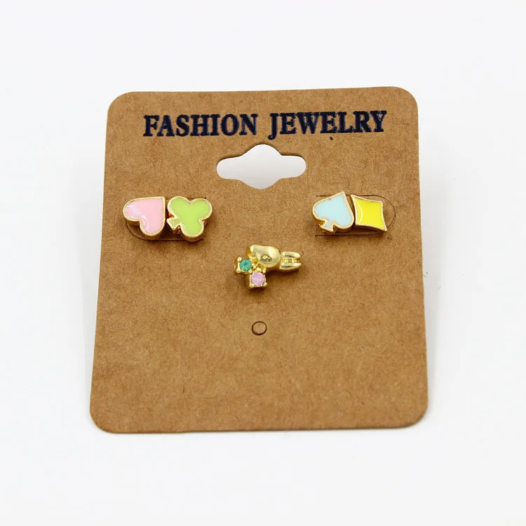 Прямая доставка 2016 новое поступление со стразами Покер Лопата клуба сердец сливы