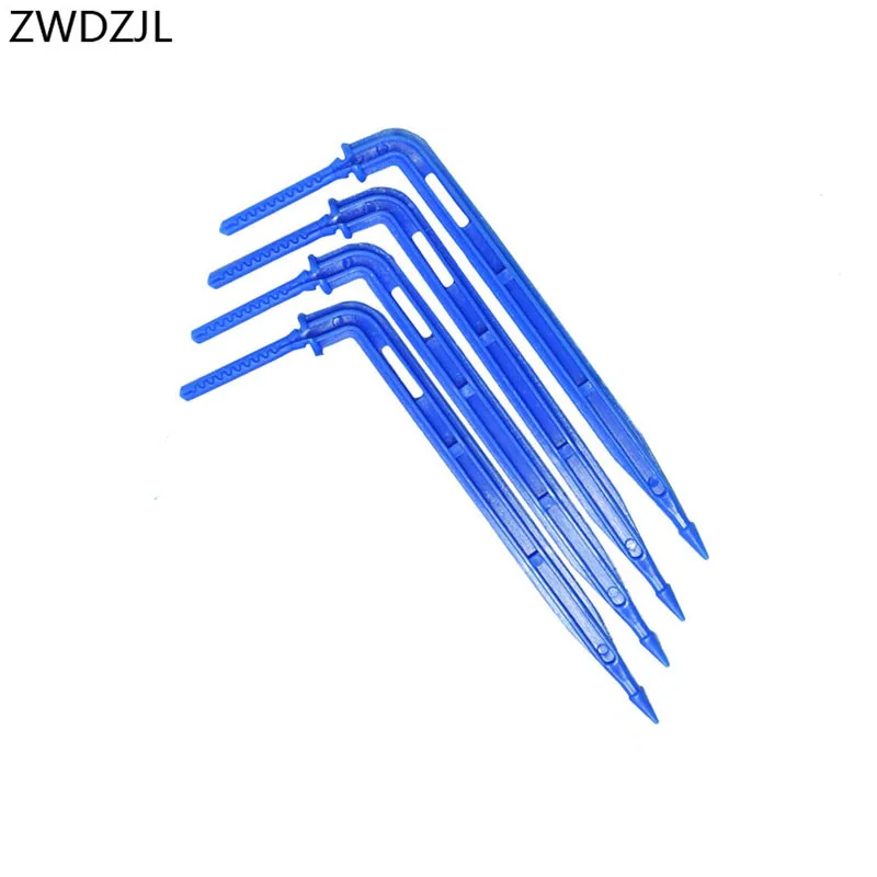 

Irrigation arrow Dripper elbow arrow drip emitter 3/5 hose 1/8" micro drip irrigation system water drop garden 100pcs