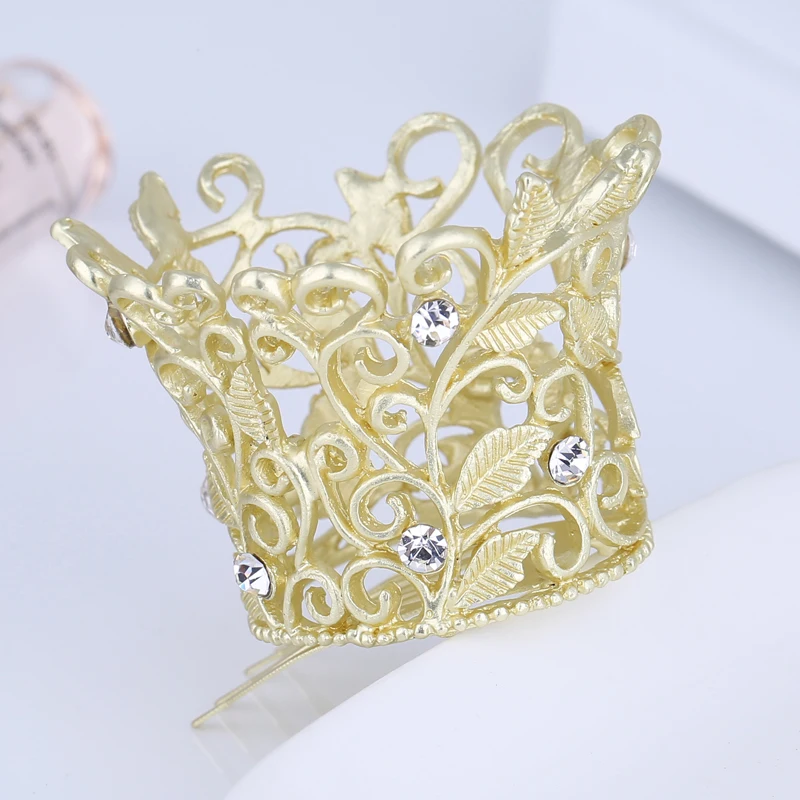 TDQUEEN тиары и короны Позолоченные Свадебные расчески для волос ювелирные изделия