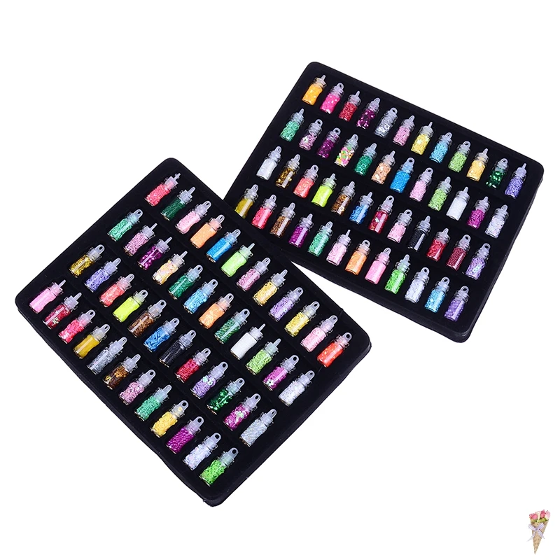 48 шт Блестящий наполнитель пушистая слизь коробка игрушки для детей Забавный