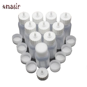 10 шт., пластиковые насадки-аппликаторы из хны, 30 мл