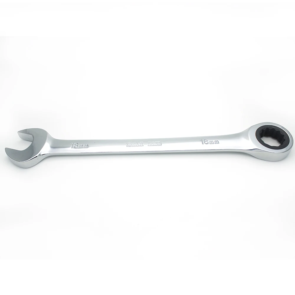 Набор гаечных ключей с храповым механизмом 18 мм инструменты для мелких зубьев и