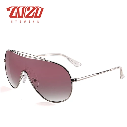 C05 Pink 20/20 Бренд-Дизайн Поляризованные Солнцезащитные Очки Мужчины Вождения Квадратный Металлический Каркас мужские Очки Мужские Очки Очки UV400 Gafas 17079 - Цвет линз: C05 Pink