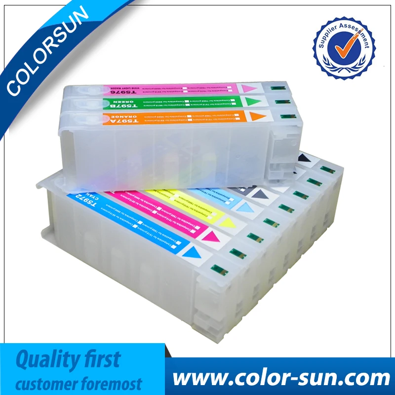

Новые чернильные картриджи для принтера Epson Pro9910 9910s Pro7910 WT7910 7910PS для картриджа T6361-T6368 с чипами ARC, One Resetter