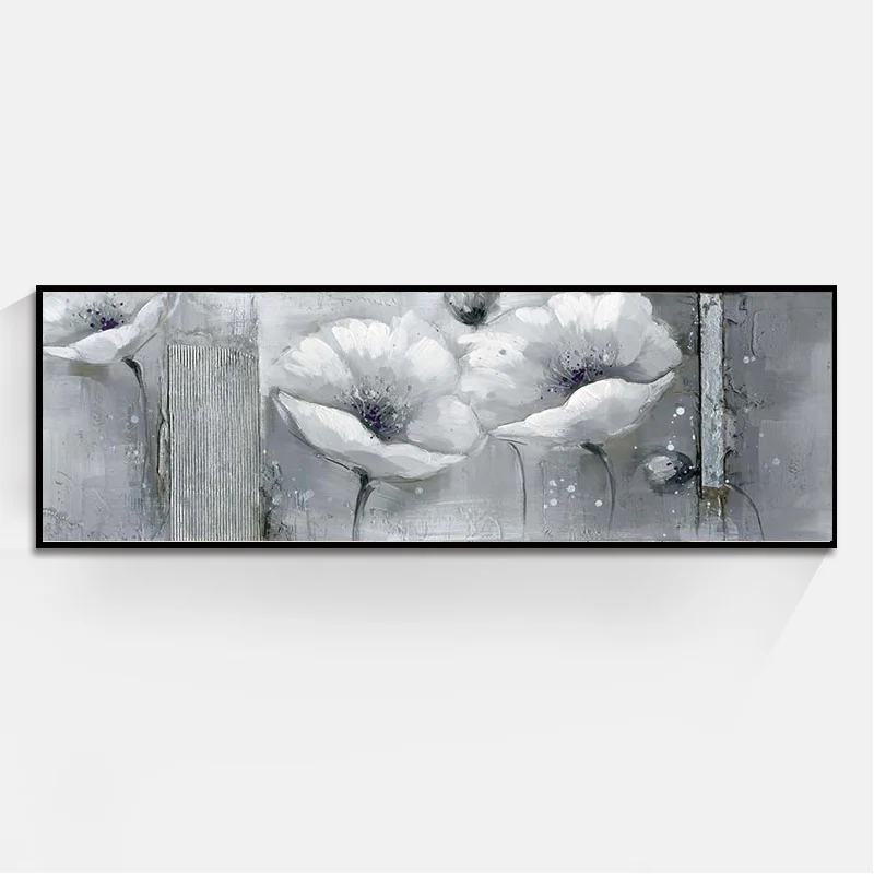 Fashion Louts Flower Bed Head Wall Art Oil Painting Home Decoration Bedroom Living Room Canvas Unframed | Дом и сад