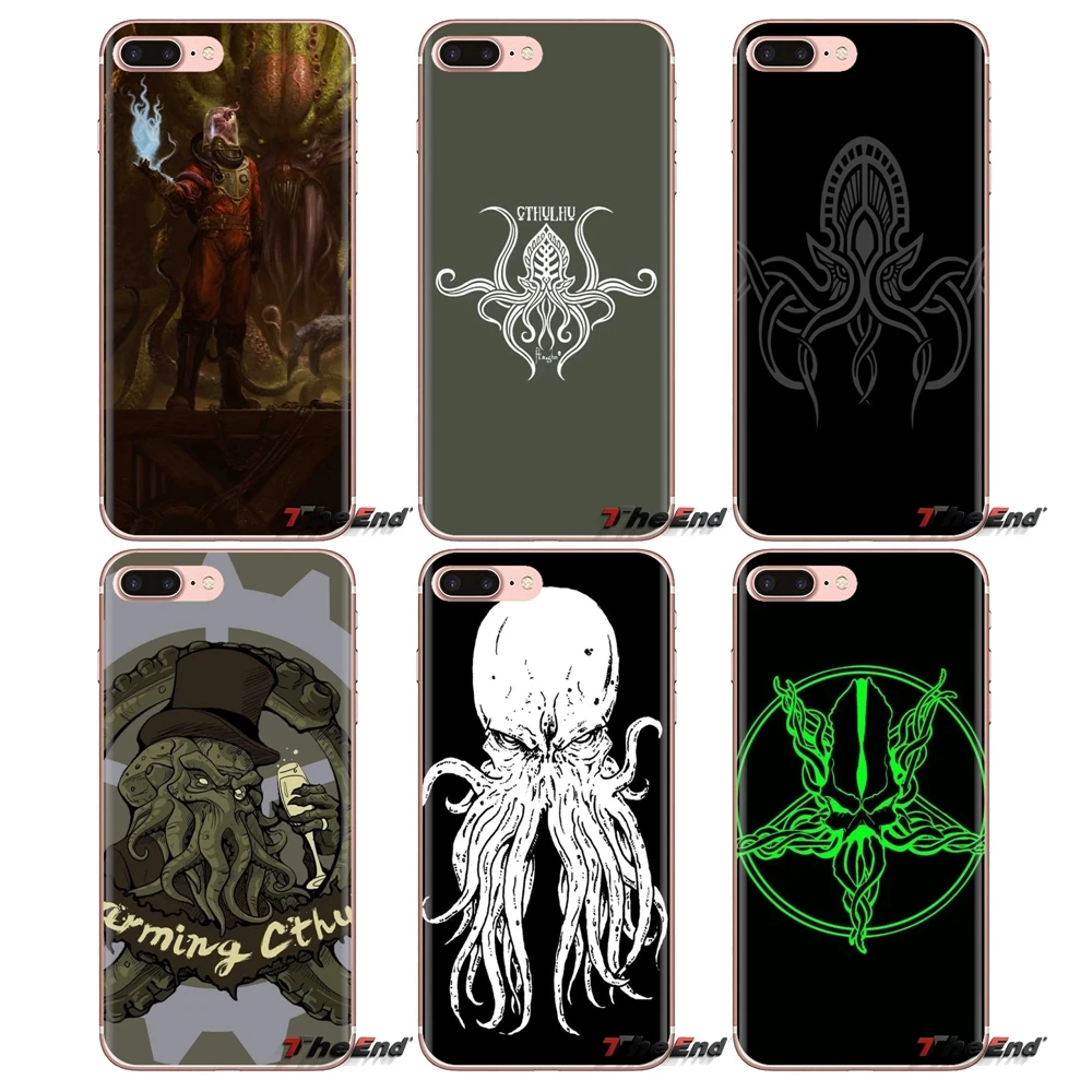 Soft Transparent Cases Covers Cthulhu For Xiaomi Redmi 4A S2 Note 3 3S 4 4X 5 Plus 6 7 6A Pro Pocophone F1 |