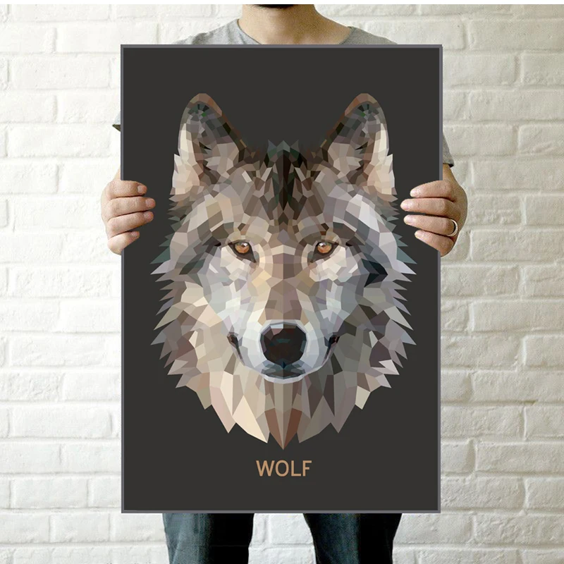 Постер с волком. Постер волки. Плакат с волком. Коллаж из голов животных. Постер волк икеа.