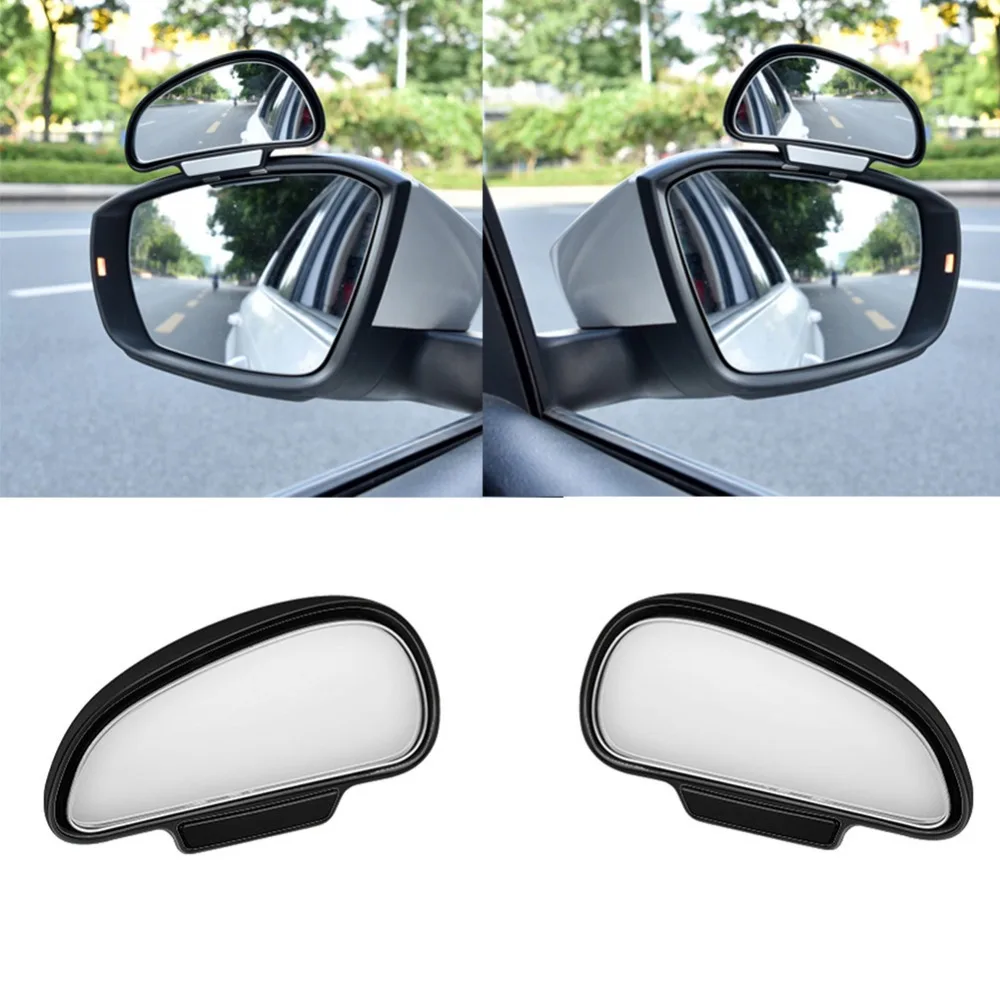 1 шт. Универсальный Авто Широкий формат сзади Вид сбоку Blind Spot квадратное зеркало