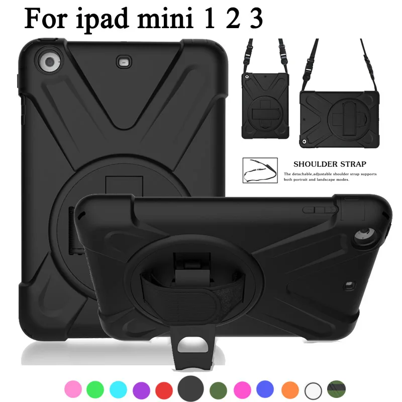 Чехол для ipad mini 1 2 3 7 9 дюймов чехол планшета дети Безопасный противоударный Heavy Duty