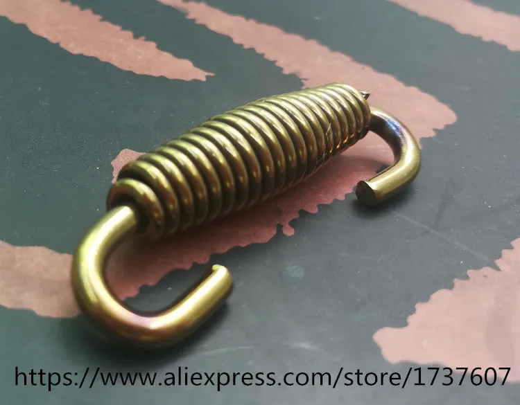 

2pcs Motorcycle Exhaust System Springs Fully Rotatable Stainless Steel