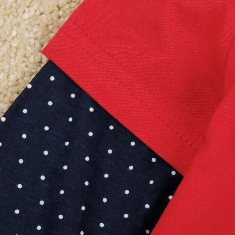 Детская одежда нова бренда дети с длинным рукавом о образным вырезом майка