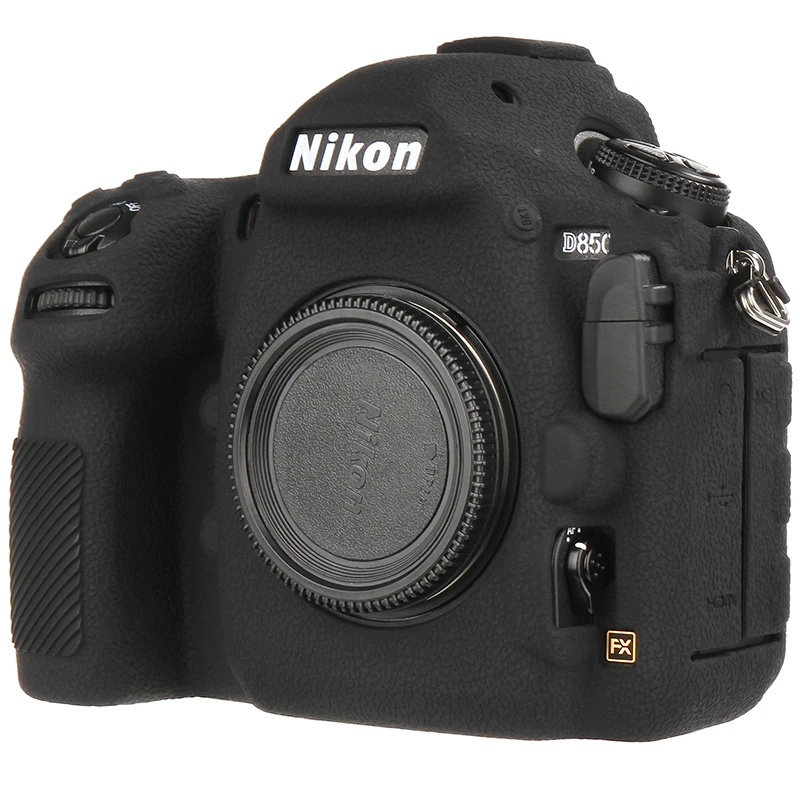 Qeento D850 SLR силиконовый легкий чехол для камеры Nikon черный Камуфляжный желтый