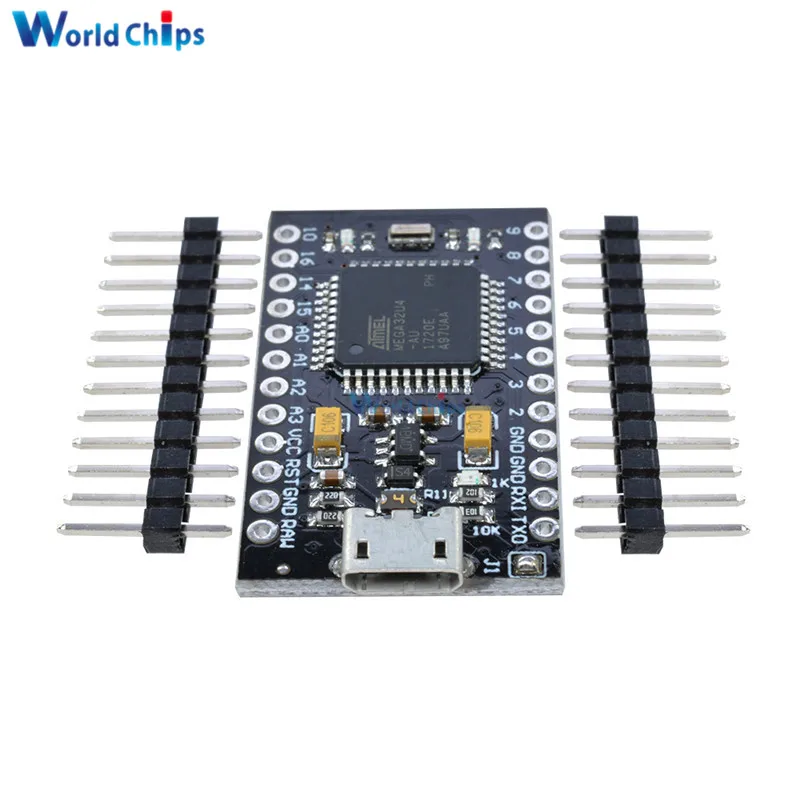 Плата контроллера Pro Micro ATmega32U4 Mega32U4 3 В 8 МГц модуль Usb для Arduino Nano с экраном