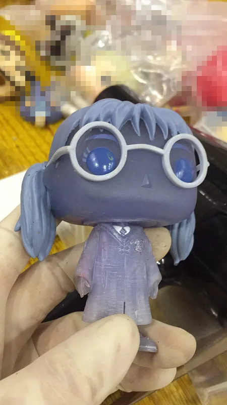 Funko POP Гарри Поттер Снейп, рубеус, луна, Добби, Драко Малфой, Седрик, Sirius, Невиль, Гермиона Свободные Фигурки игрушки - Цвет: Сиренево-синего цвета
