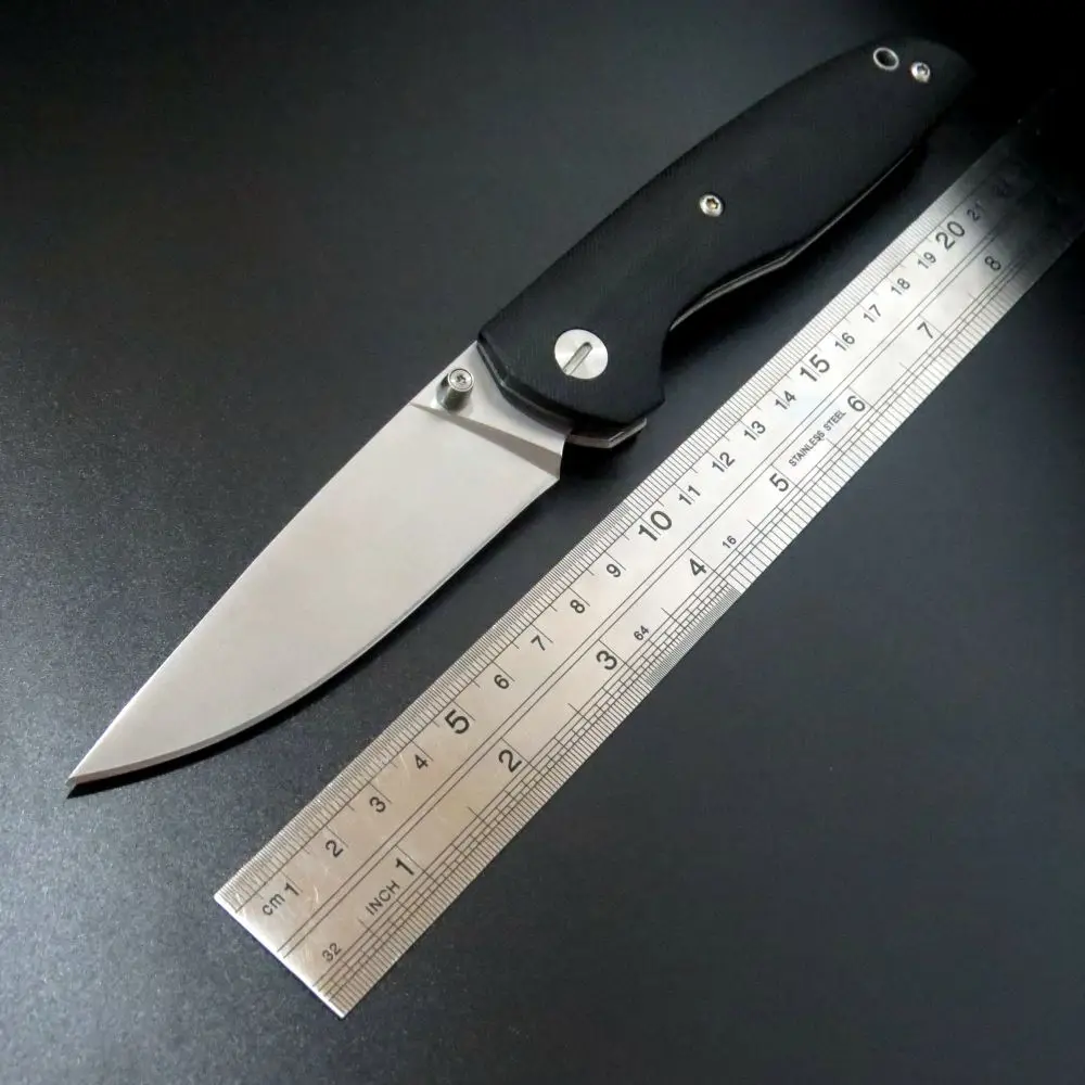 Eafengrow высокое качество F33 складной нож D2 стальное лезвие G10 Ручка походные ножи
