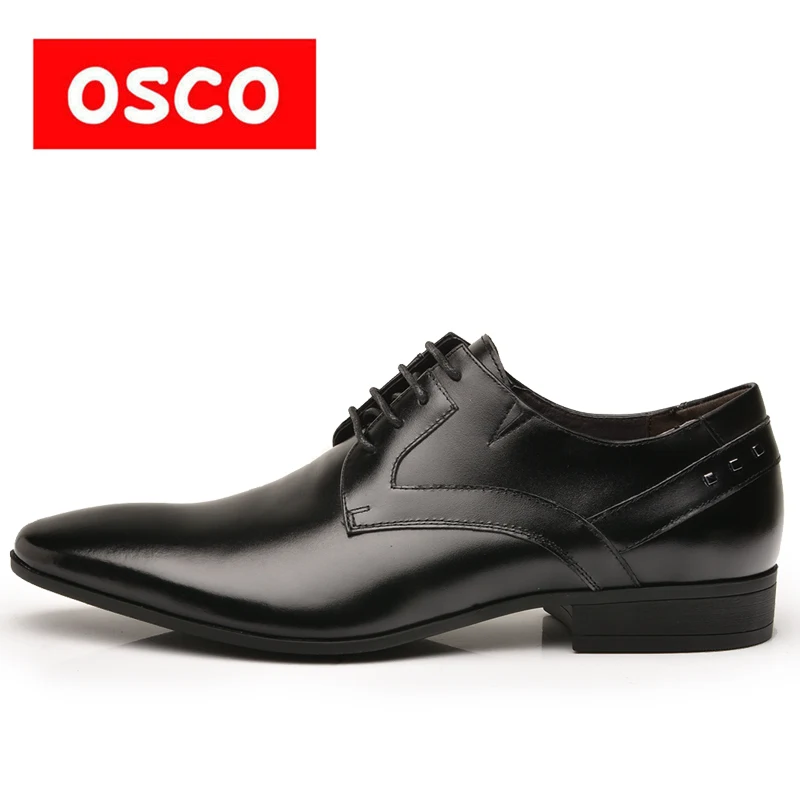 OSCO/прямые поставки с фабрики модная мужская обувь из натуральной кожи Мужские