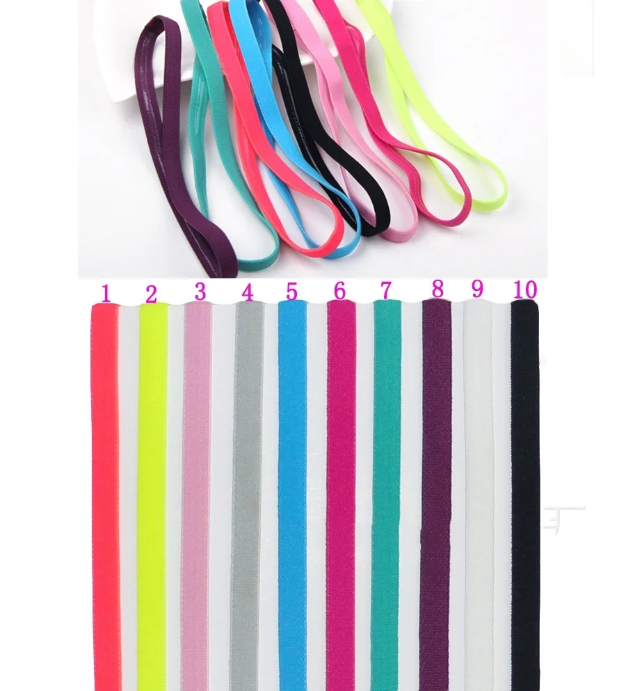 1 шт. эластичная повязка на голову мягкие Нескользящие силиконовые резинки для