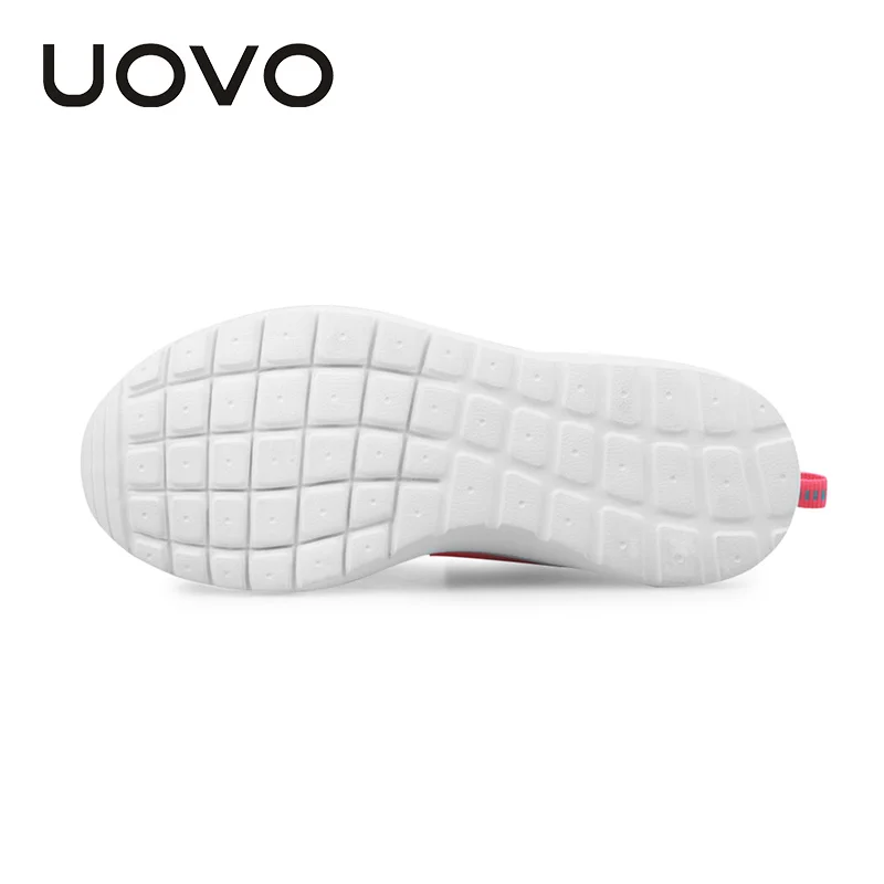 UOVO 2018 летние дышащие детские кроссовки для бега модные брендовые Повседневные