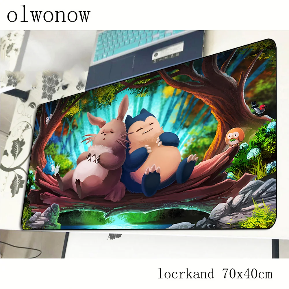Игровой коврик для мыши Totoro с заблокированным краем 700x400x2 мм игровой ноутбука