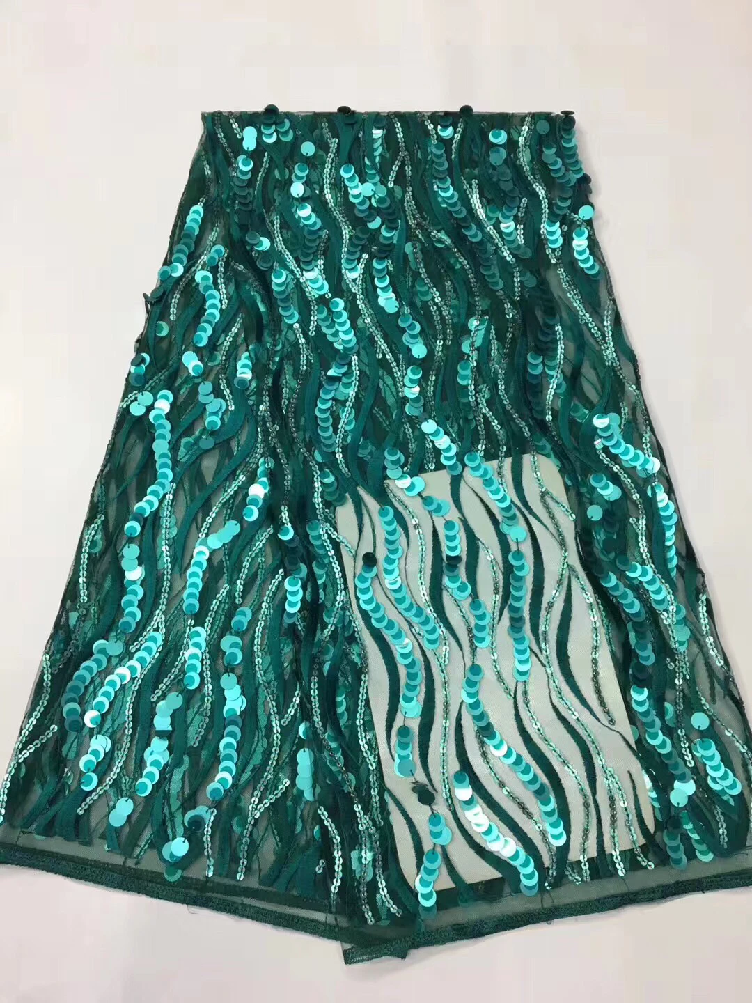 

2019 зеленая Высококачественная нигерийская африканская кружевная ткань швейцарская вуаль кружева с блестками швейцарская вуаль кружева в ...