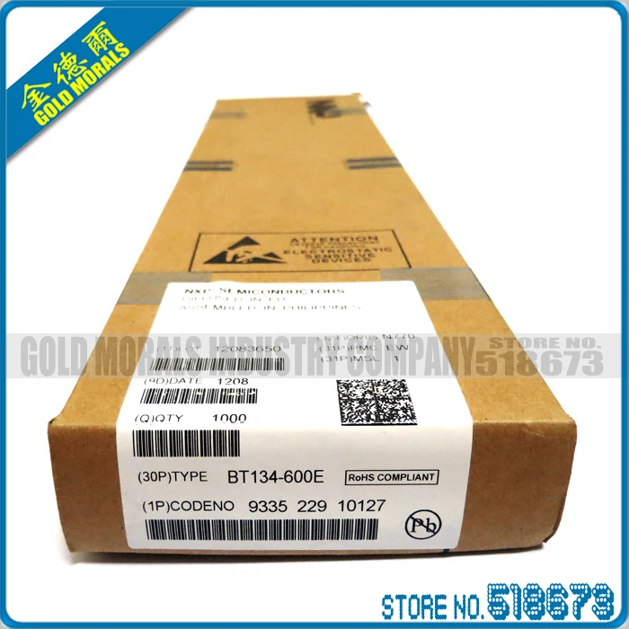 10 шт./лот BT134-600E BT134600 тиристорный Симисторы до-126 Бесплатная доставка |