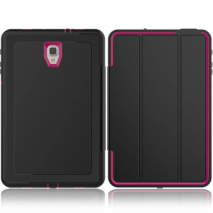 Rose Чехол для samsung Galaxy Tab A A2, 10,5 дюймов, T590, T595, T597, SM-T590, умный чехол, чехол для планшета, Жесткий Чехол+ пленка+ ручка - Цвет: Rose