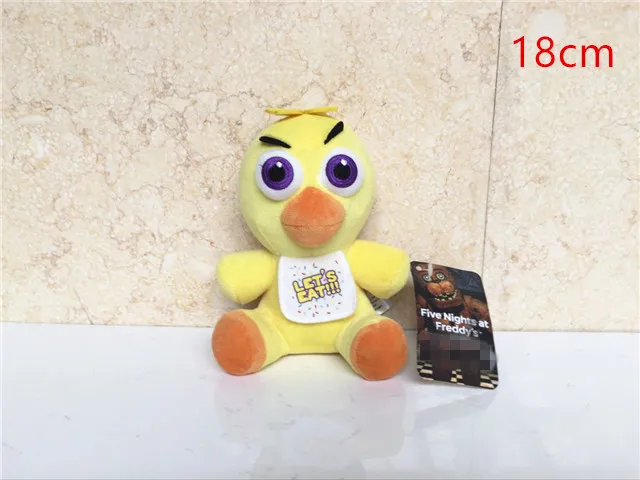 style 17 Стиль Five Nights At Freddy's 4 Плюшевые игрушки Аниме Золотая лисица Фредди Бонни и Чика FNAF мягкие животные куклы игрушки для детей - Цвет: style 17