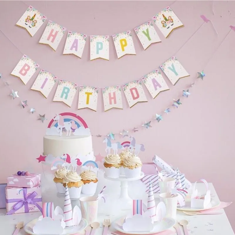 1 комплект, много тем, флаги с днем рождения, детский душ, день рождения, украшения, Детская фотостудка, счастливый плакат "с днем рождения", флаги