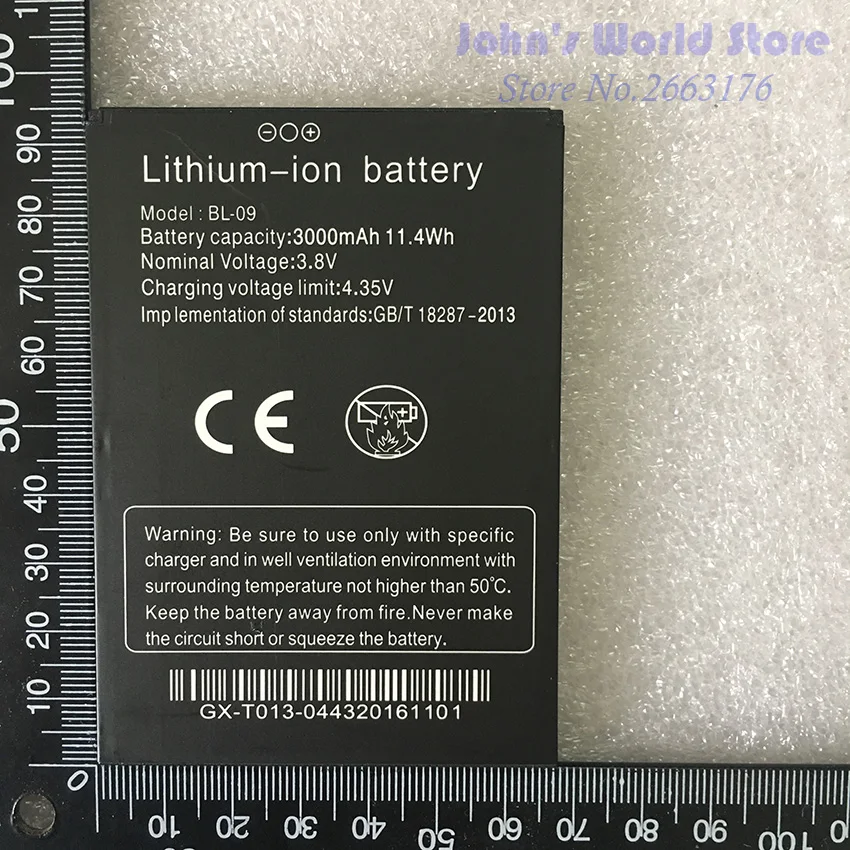 Matcheasy 100% оригинальный THL T9 Pro Аккумулятор 3000 мАч аккумулятор BL 09 для смартфона plus