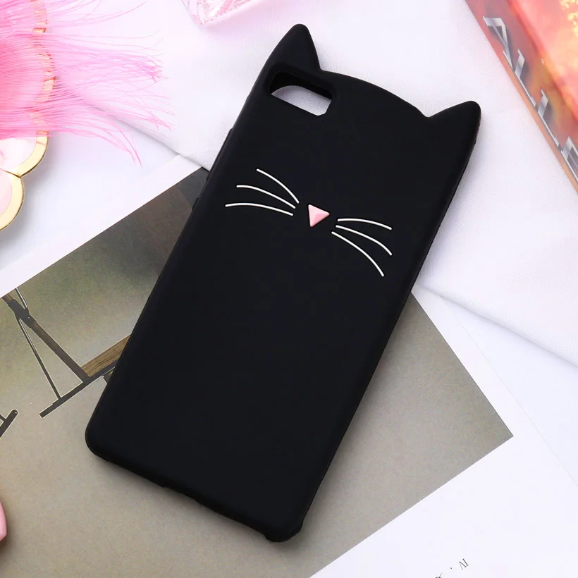 Чехол для huawei P8 P9 P10 Lite P8 Lite P20 Plus Cat Силиконовый чехол для huawei P Smart Nova 2S mate 10 20 Lite P30 Pro Чехол - Цвет: Черный