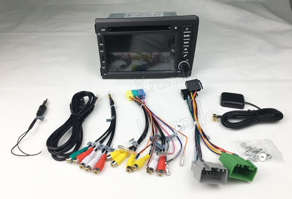 Krando Android 7,1 автомобильный Радио dvd мультимедиа для volvo s60 v70 XC70 2001 2002 2003 2004 gps навигационная система wifi 3g BT dab