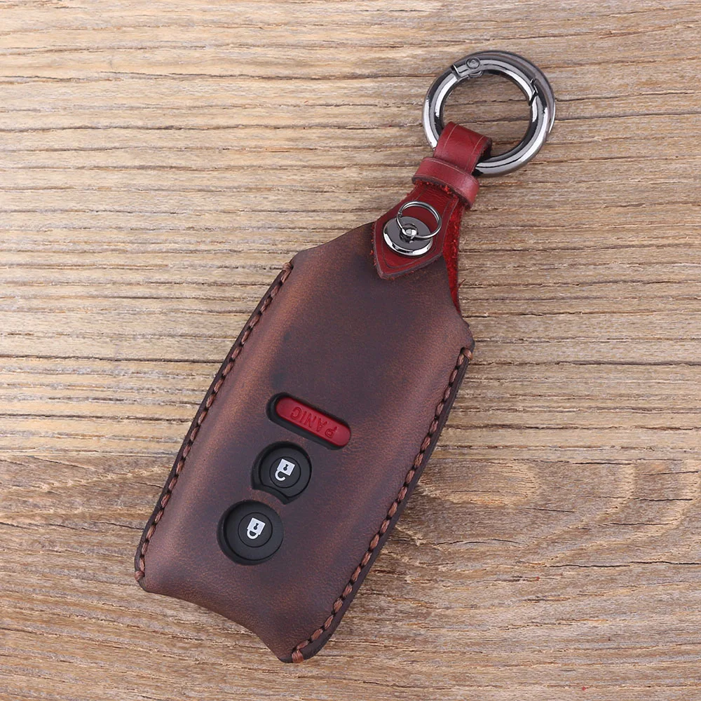 Чехол для ключей KEYYOU Suzuki SX4 Grand Vitara Swift кожаный чехол брелок автомобильного ключа с