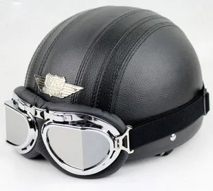 yh 998-1N1 harley helmet half Goggles electric motorcycle | Автомобили и мотоциклы