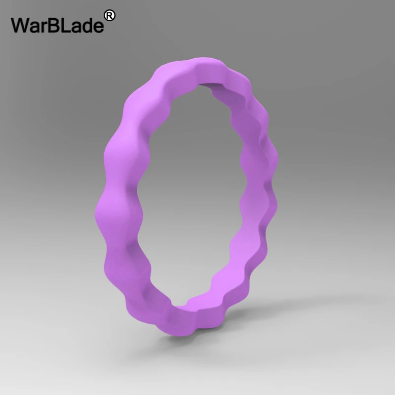 Новое Гипоаллергенное кольцо WarBLade 3 мм из эластичного силикона для кроссфита