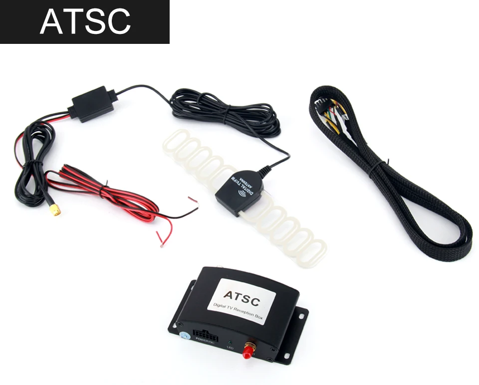 Высокоскоростной HD Автомобильный ТВ-тюнер мобильное ATSC цифровое ТВ приемник