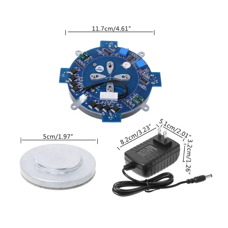 Magnetic Levitation Machine Core DIY Kit Magnetic Levitation Module With LED Lamp